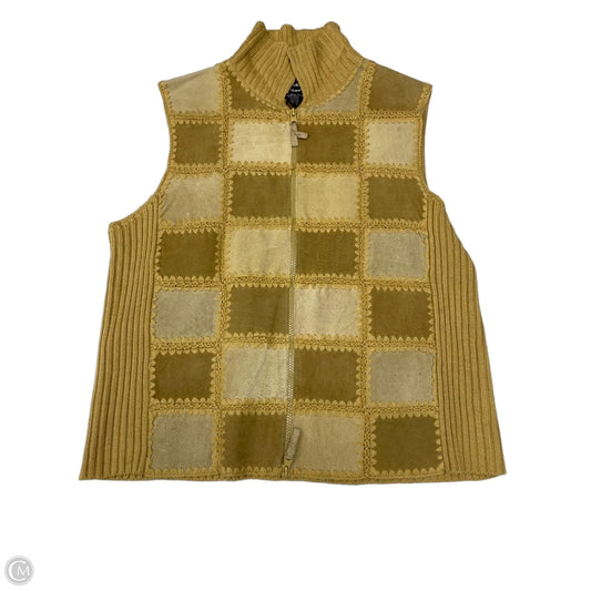 Vest Other By Designer Originals In Brown, Size: Xlp