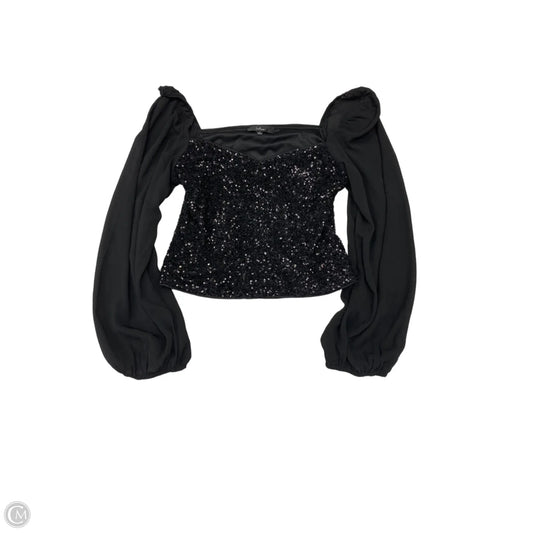 Top Long Sleeve By Lulus In Black, Size: L