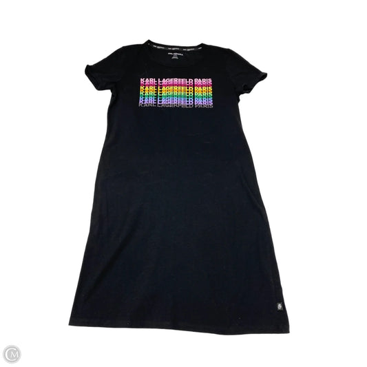 Dress Designer By Karl Lagerfeld In Black, Size: M