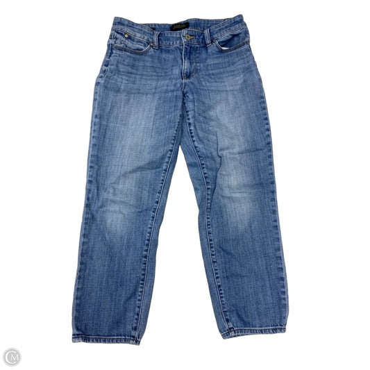 Jeans Boyfriend By Talbots In Blue Denim, Size: 6p