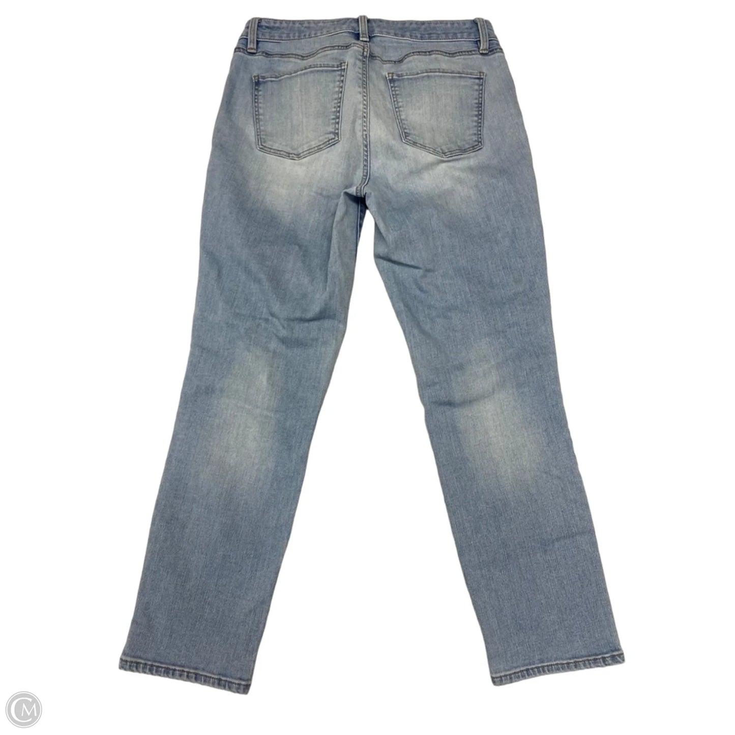 Jeans Skinny By Talbots In Blue Denim, Size: 8p