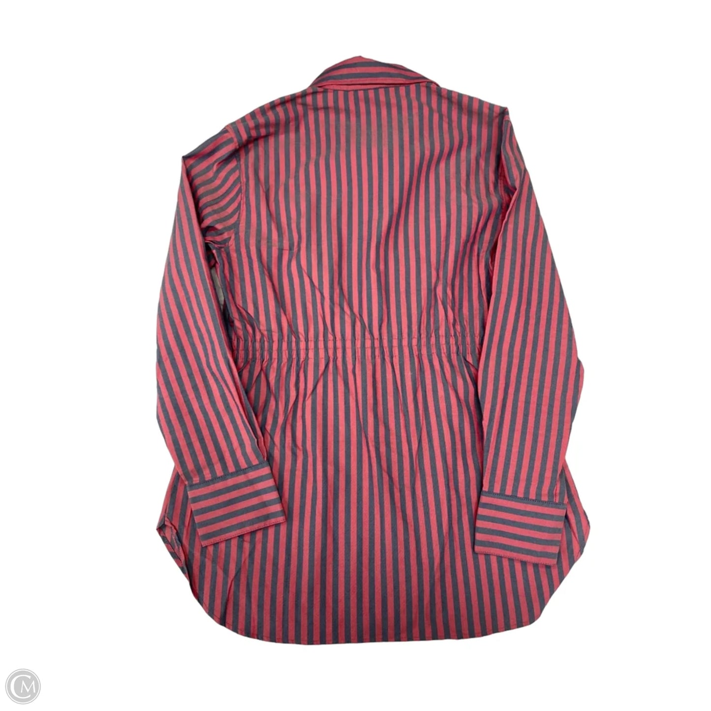 Top Long Sleeve By Cabi In Striped Pattern, Size: S