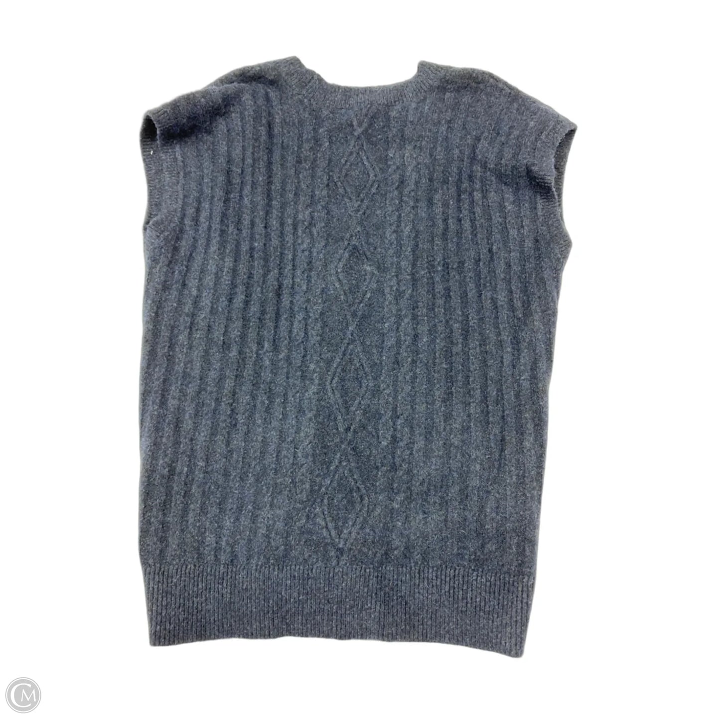 Sweater Short Sleeve By Universal Thread In Navy, Size: M