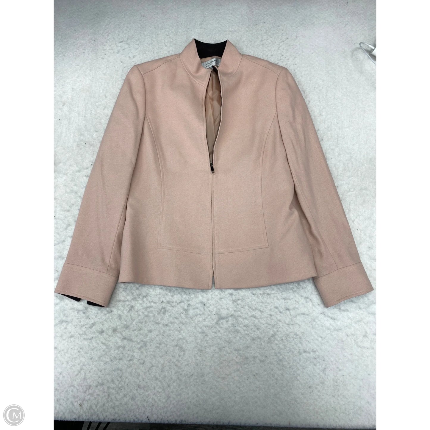 Blazer By Tahari By Arthur Levine In Pink, Size: S