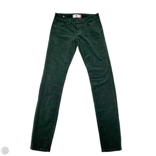 Pants Corduroy By Cabi In Green, Size: 0