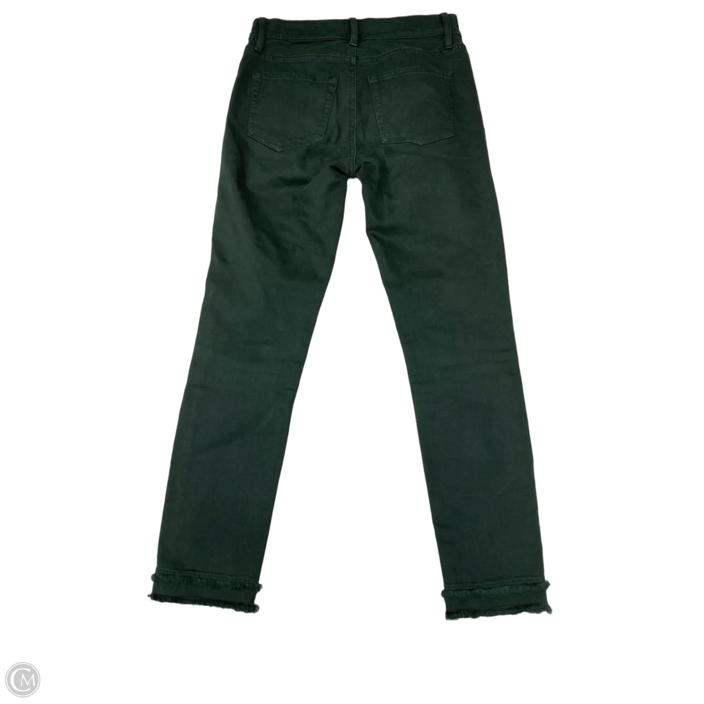 Jeans Skinny By Loft In Green, Size: 0