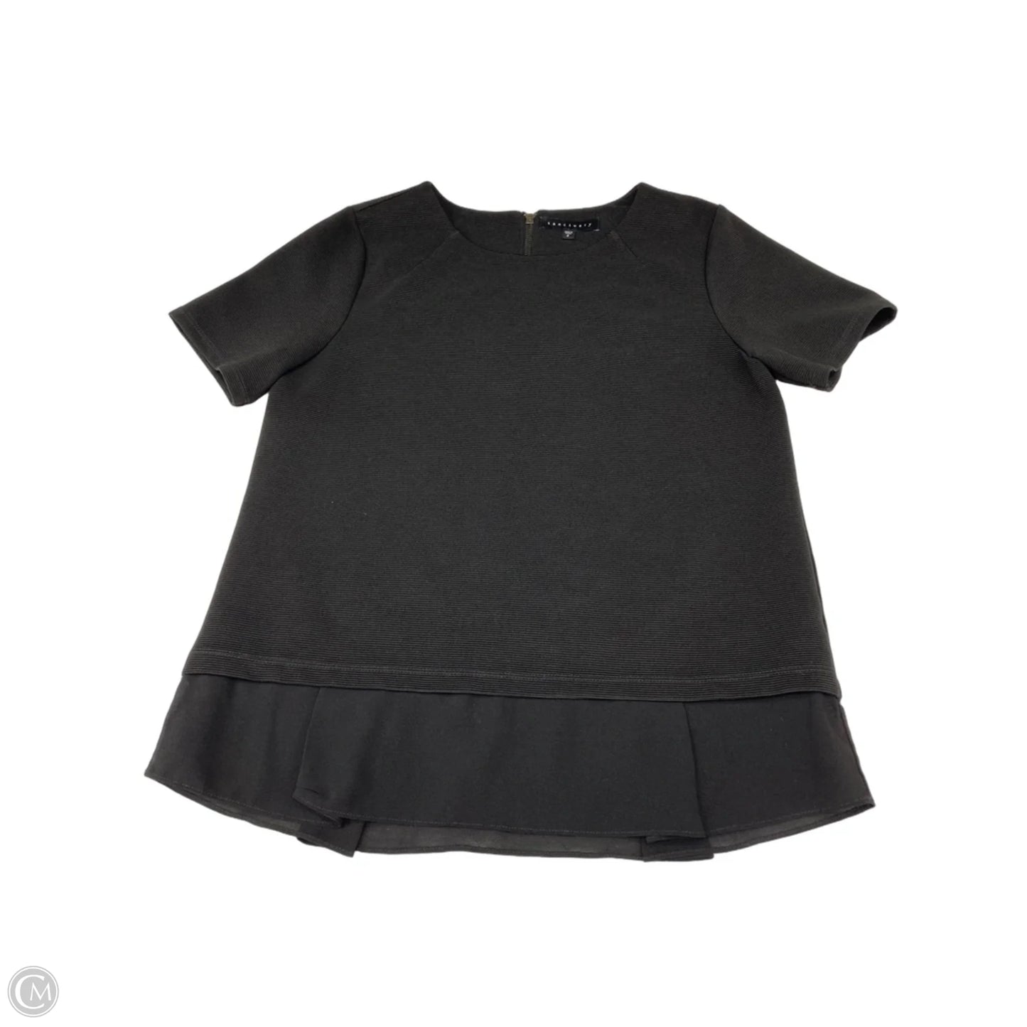 Top Short Sleeve By Sanctuary In Black, Size: S