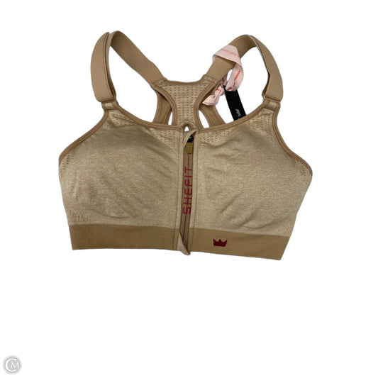 Athletic Bra By Cmc In Beige, Size: L