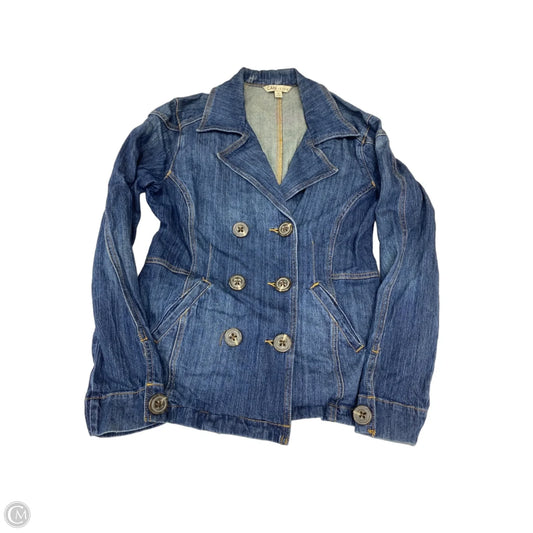 Jacket Denim By Cabi In Blue Denim, Size: M