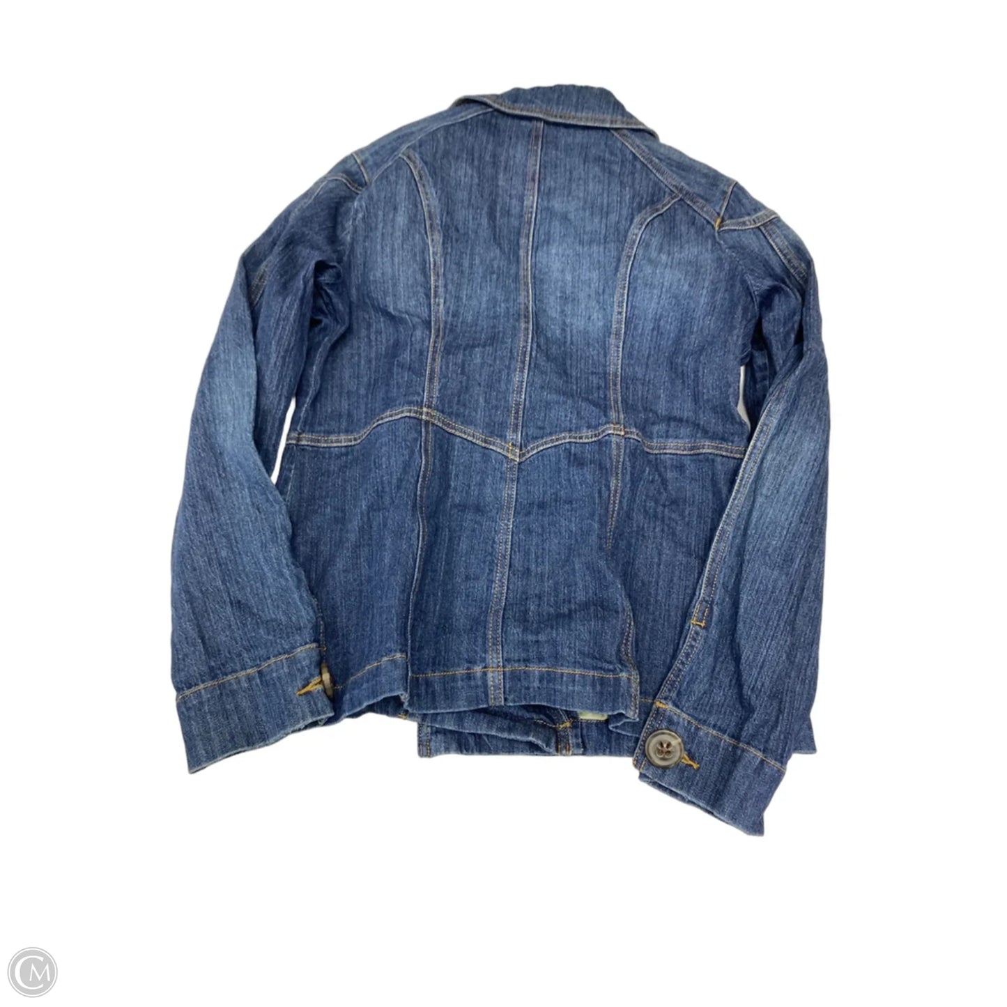 Jacket Denim By Cabi In Blue Denim, Size: M