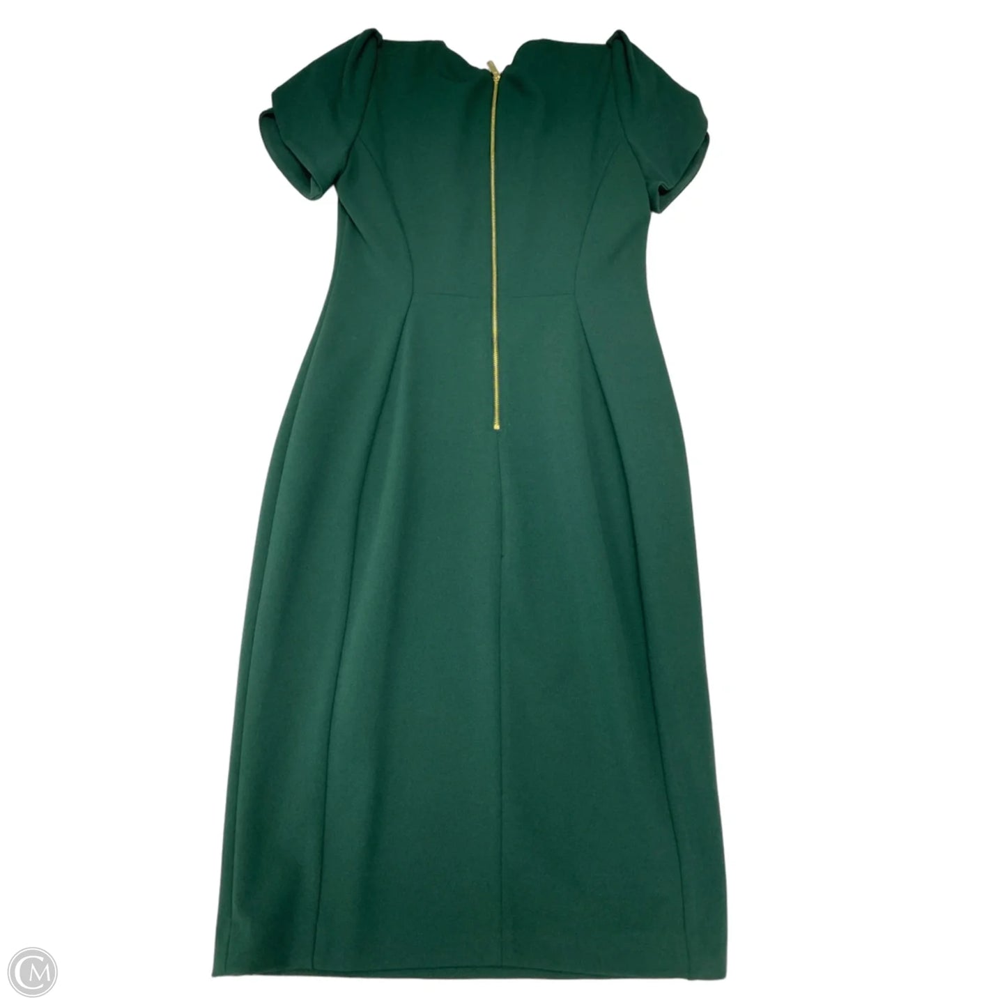Dress Work By Calvin Klein In Green, Size: Xs