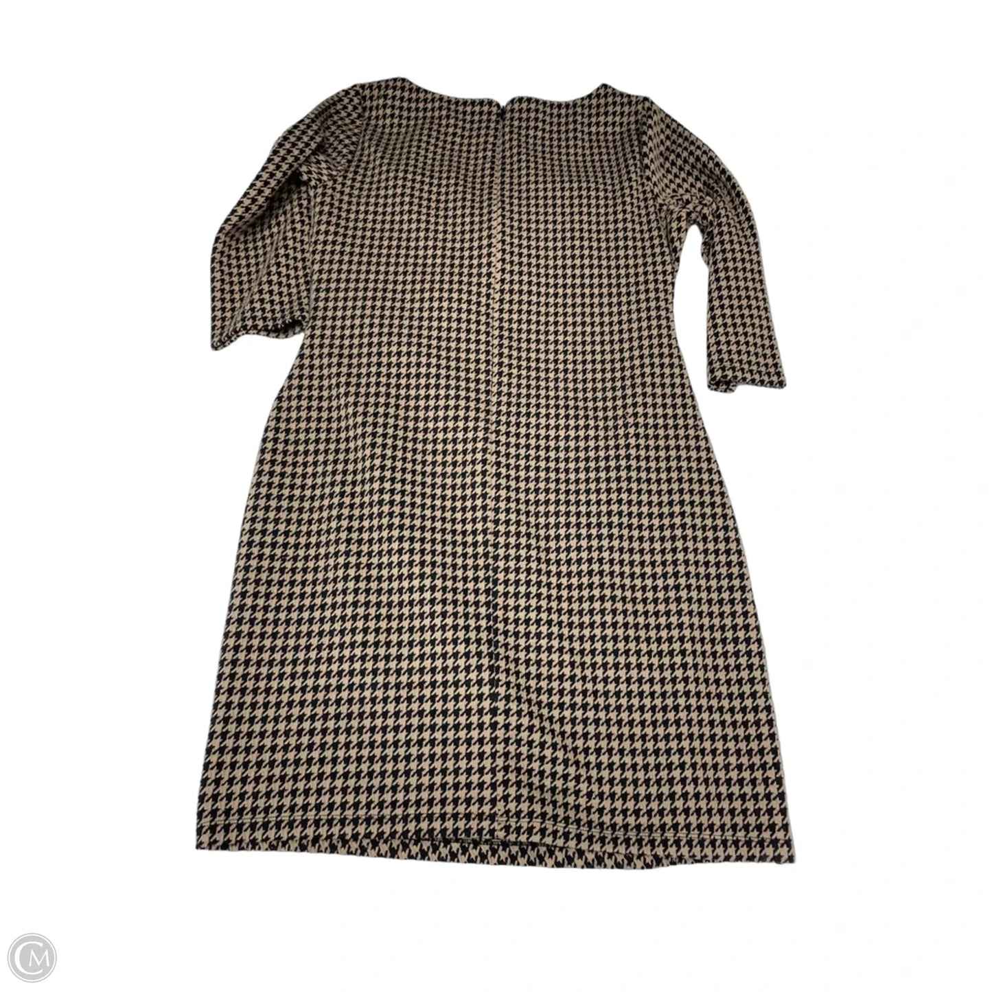 Dress Work By Anne Klein In Black & Brown, Size: L