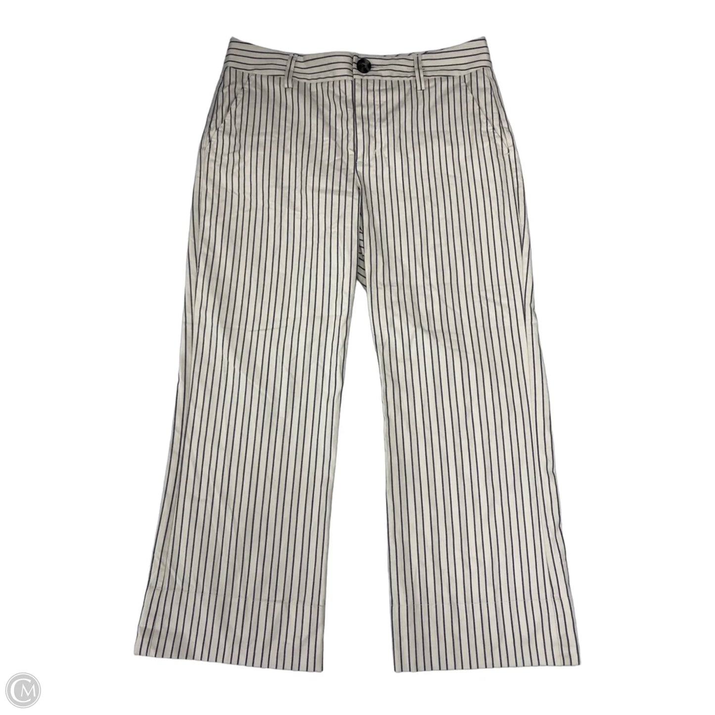 Pants Wide Leg By Cabi In Striped Pattern, Size: 6