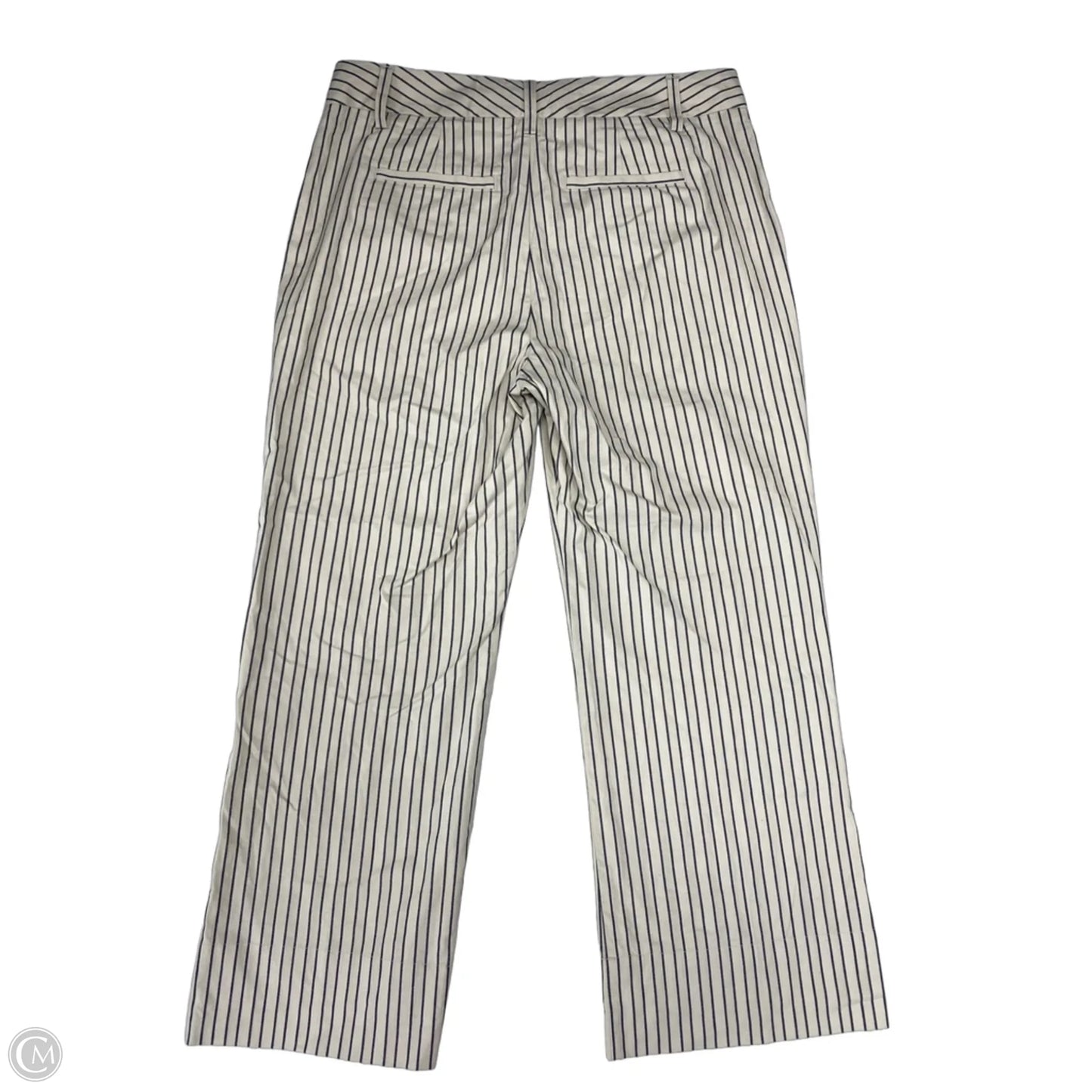 Pants Wide Leg By Cabi In Striped Pattern, Size: 6