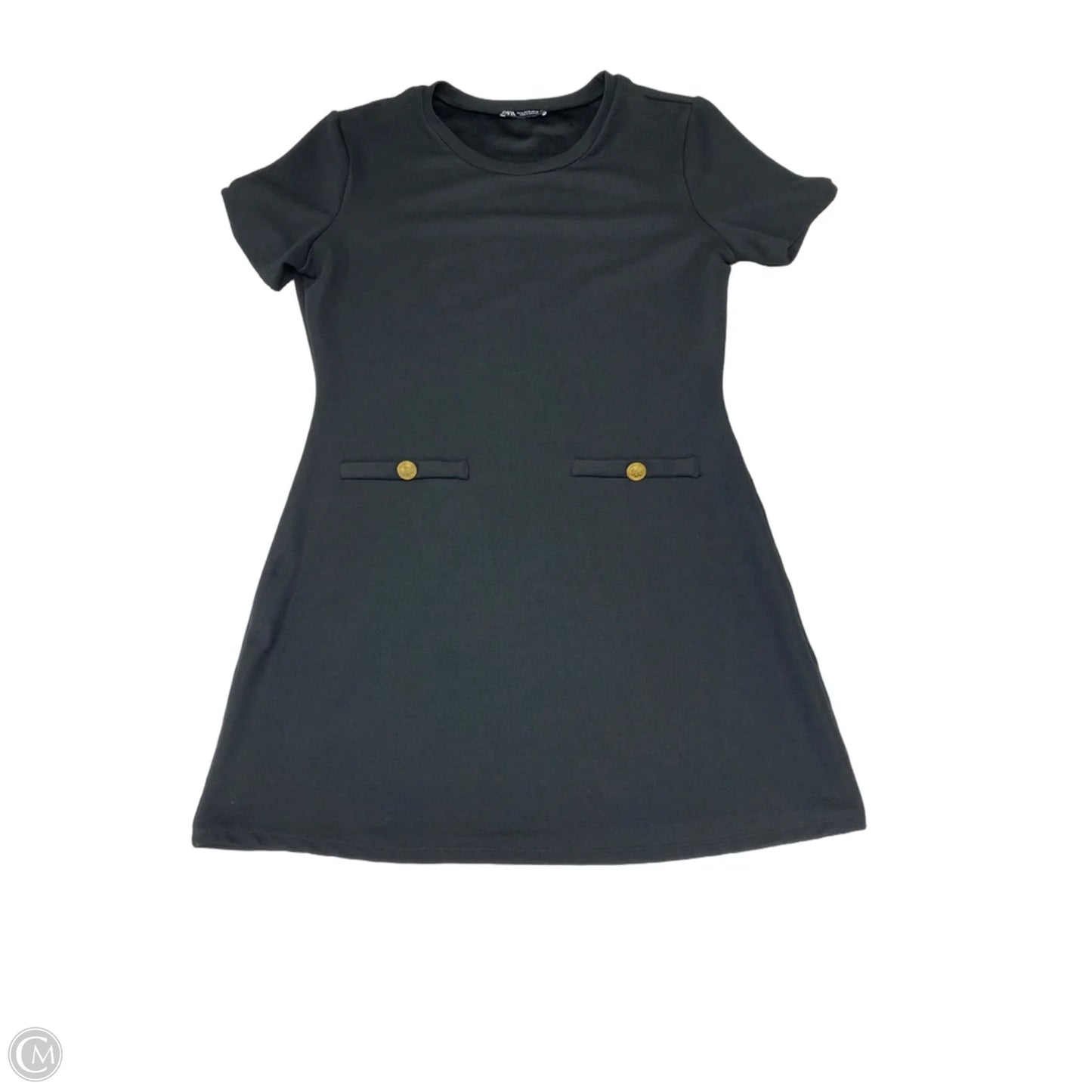 Dress Casual Short By Zara In Black, Size: Xl