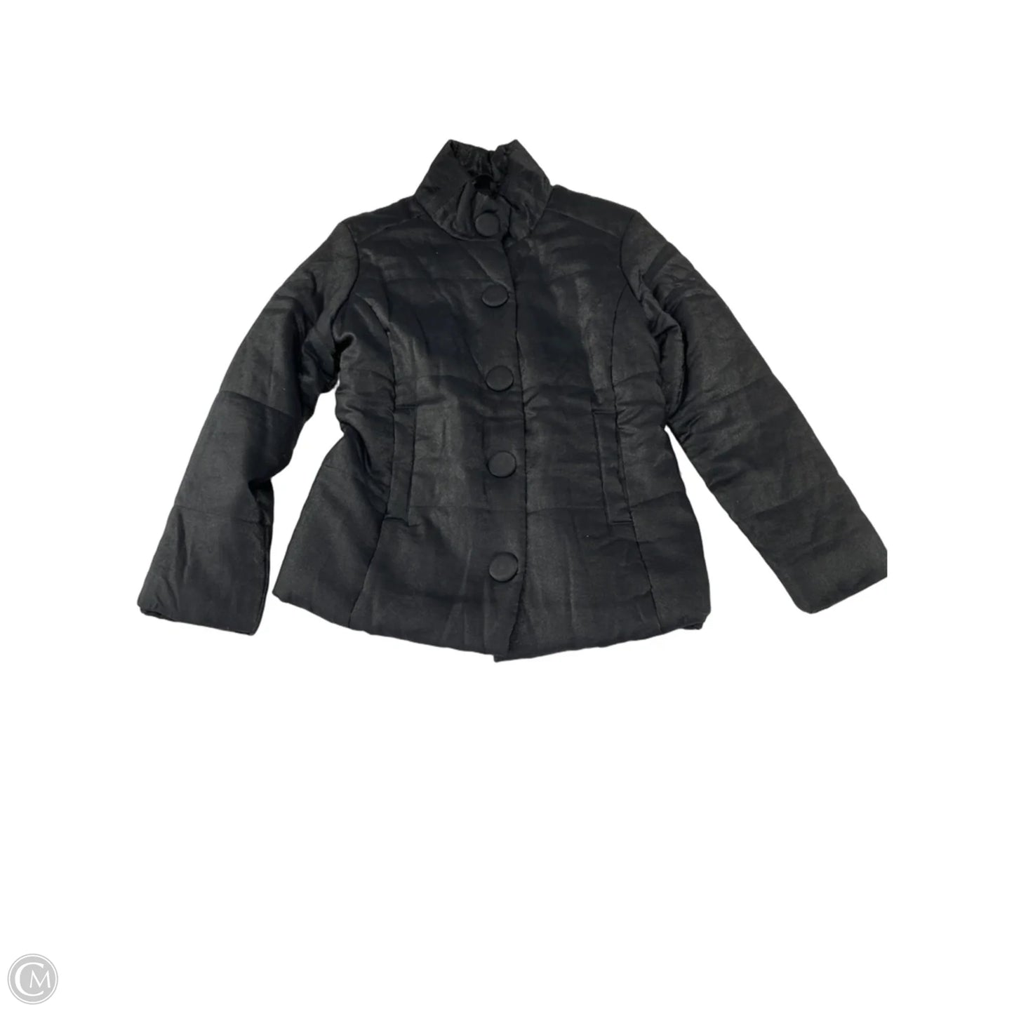 Jacket Puffer & Quilted By J. Jill In Black, Size: Xs
