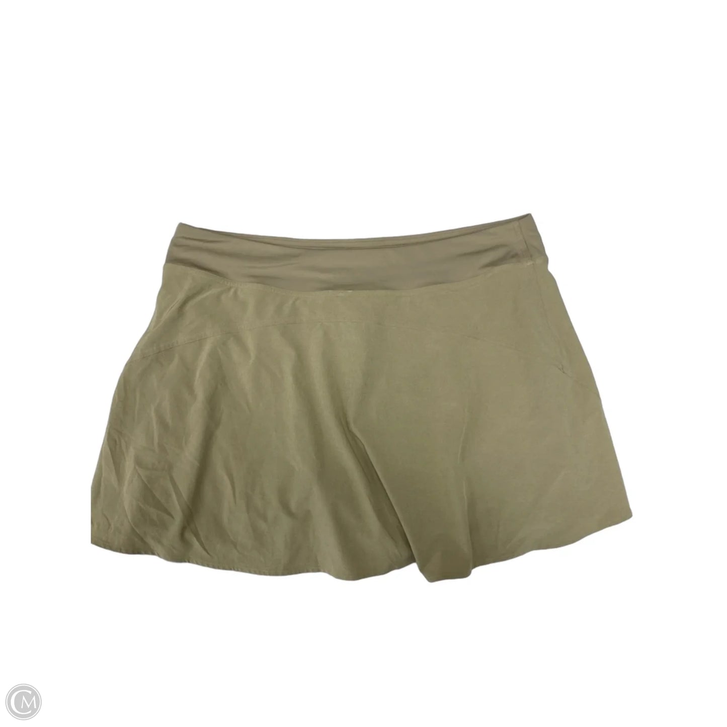 Athletic Skort By Lululemon In Beige, Size: L