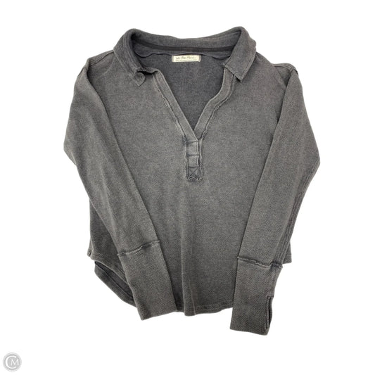 Top Long Sleeve By We The Free In Grey, Size: S