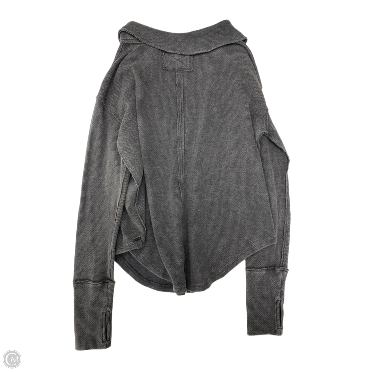 Top Long Sleeve By We The Free In Grey, Size: S