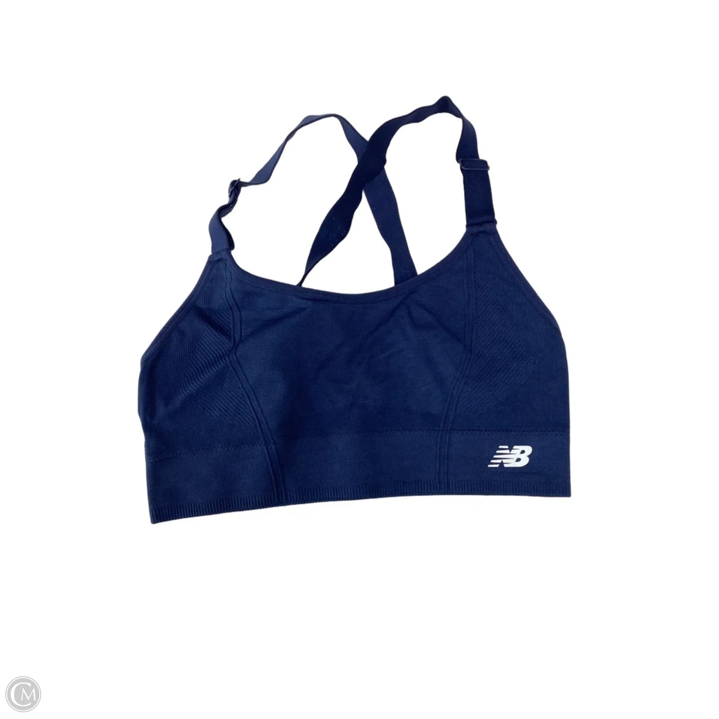 Athletic Bra By New Balance In Navy, Size: S