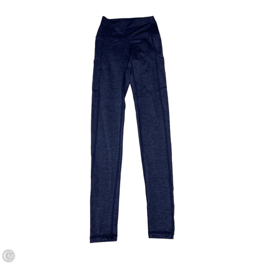 Athletic Leggings By Aerie In Navy, Size: Xs