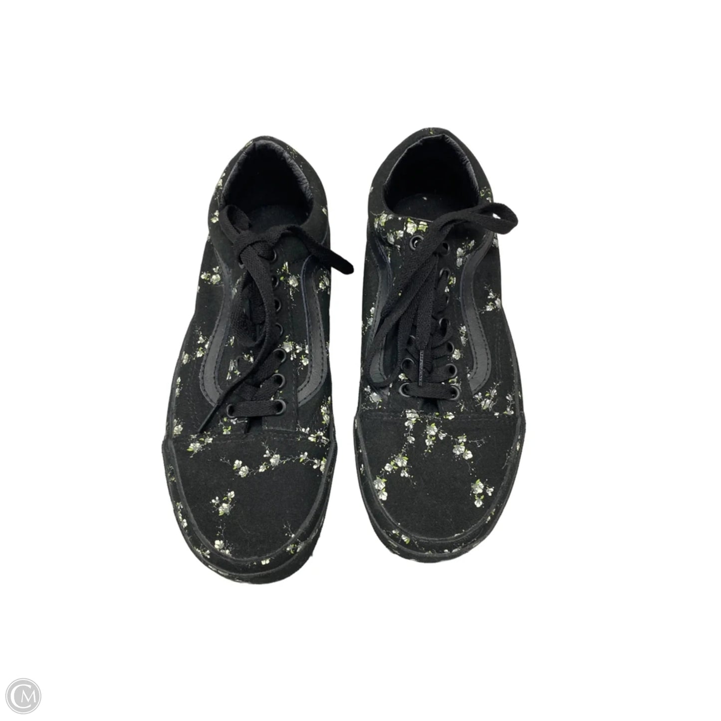 Shoes Sneakers By Vans In Floral Print, Size: 8