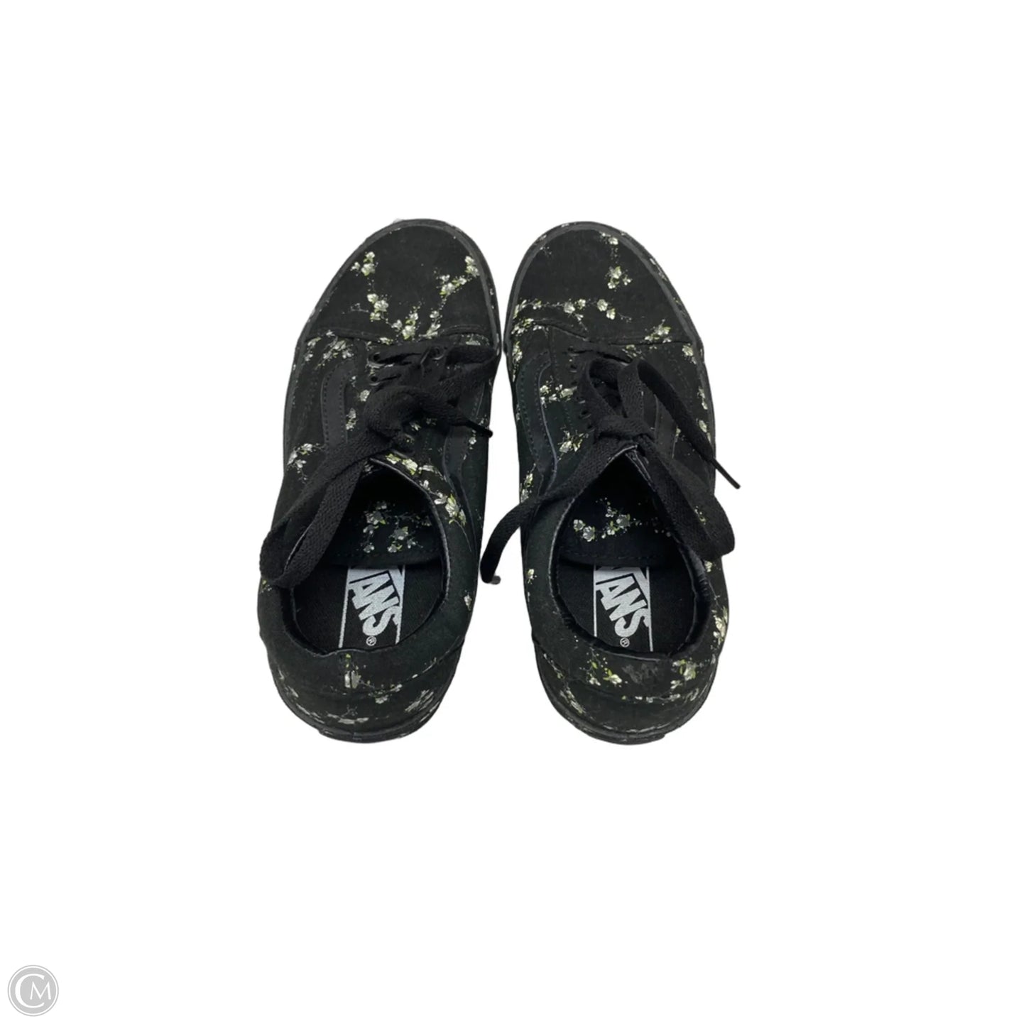 Shoes Sneakers By Vans In Floral Print, Size: 8