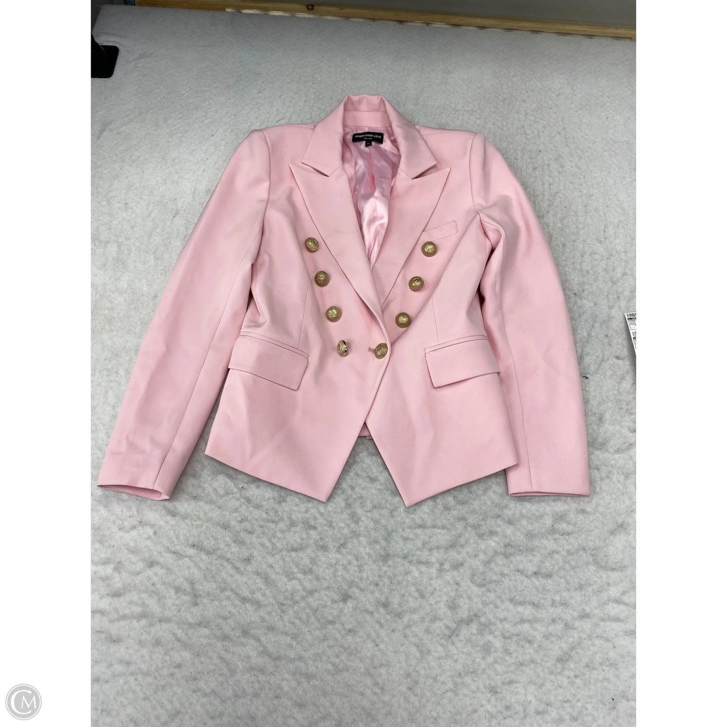 Blazer By Clothes Mentor In Pink, Size: Xs