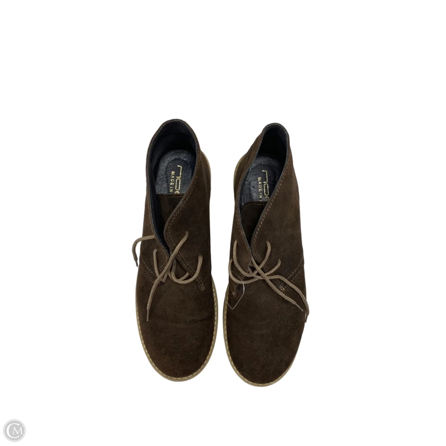 Boots Ankle Flats By Cmc In Brown, Size: 8.5