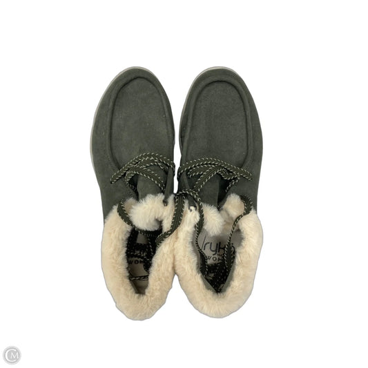 Shoes Flats By Ryka In Green, Size: 7.5