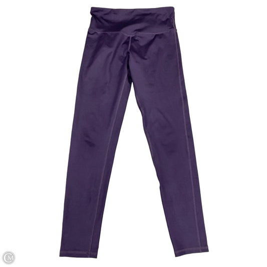 Athletic Leggings By Champion In Purple, Size: M