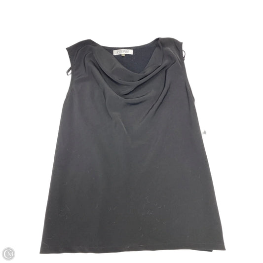 Blouse Sleeveless By Kasper In Black, Size: S