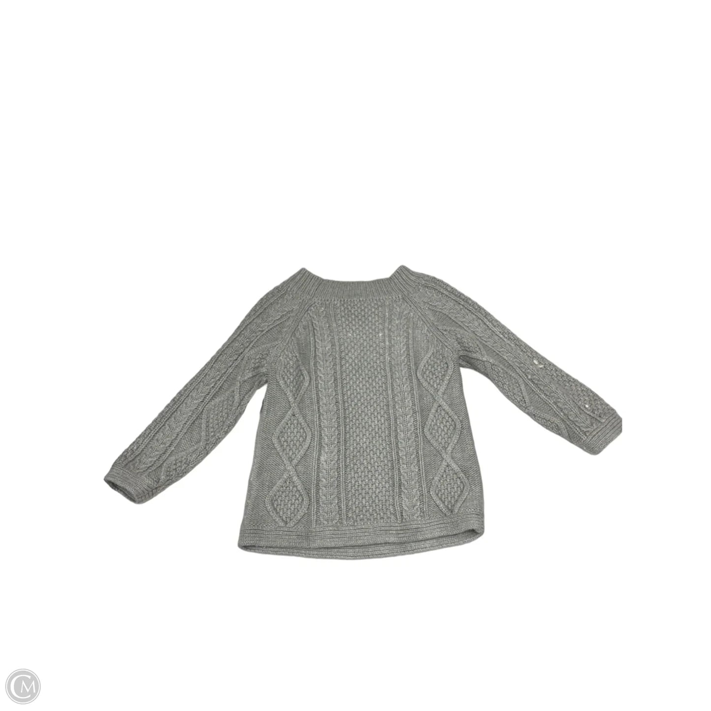 Sweater By Talbots In Grey, Size: M