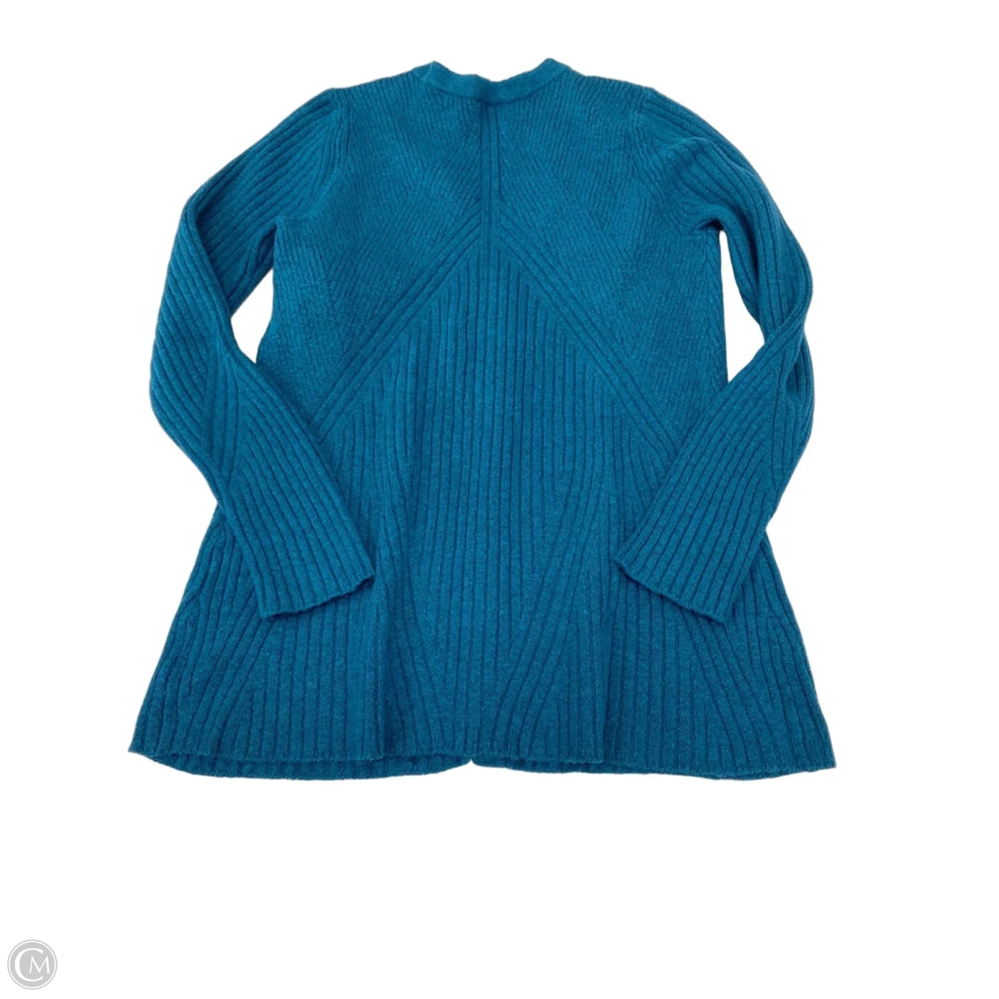 Sweater Cardigan By Cabi In Teal, Size: M