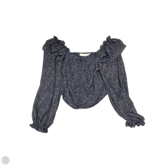 Blouse Long Sleeve By Astr The Label In Floral Print, Size: S