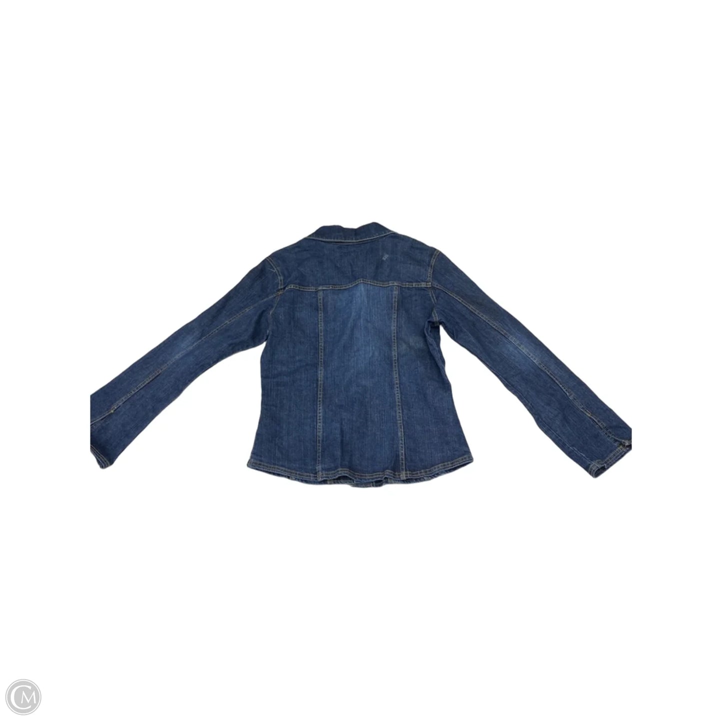 Jacket Denim By Bitten In Blue Denim, Size: Xl