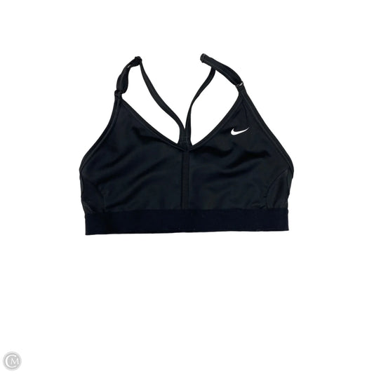 Athletic Bra By Nike Apparel In Black, Size: S