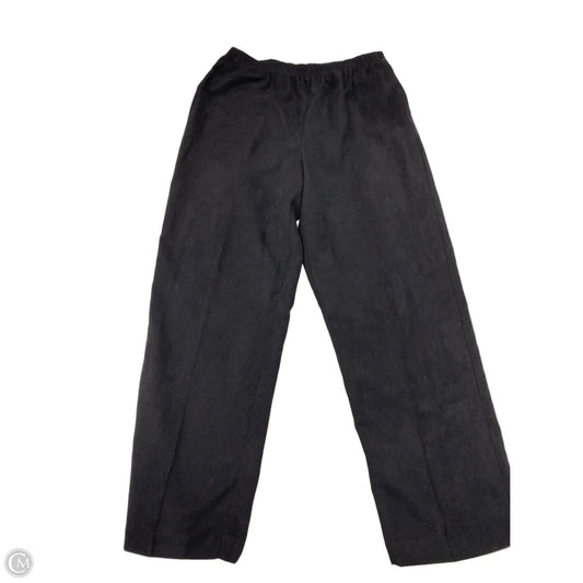 Pants Corduroy By Alfred Dunner In Black, Size: 14
