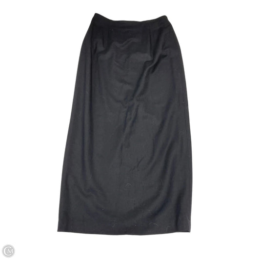 Skirt Maxi By Valerie Stevens In Black, Size: 12
