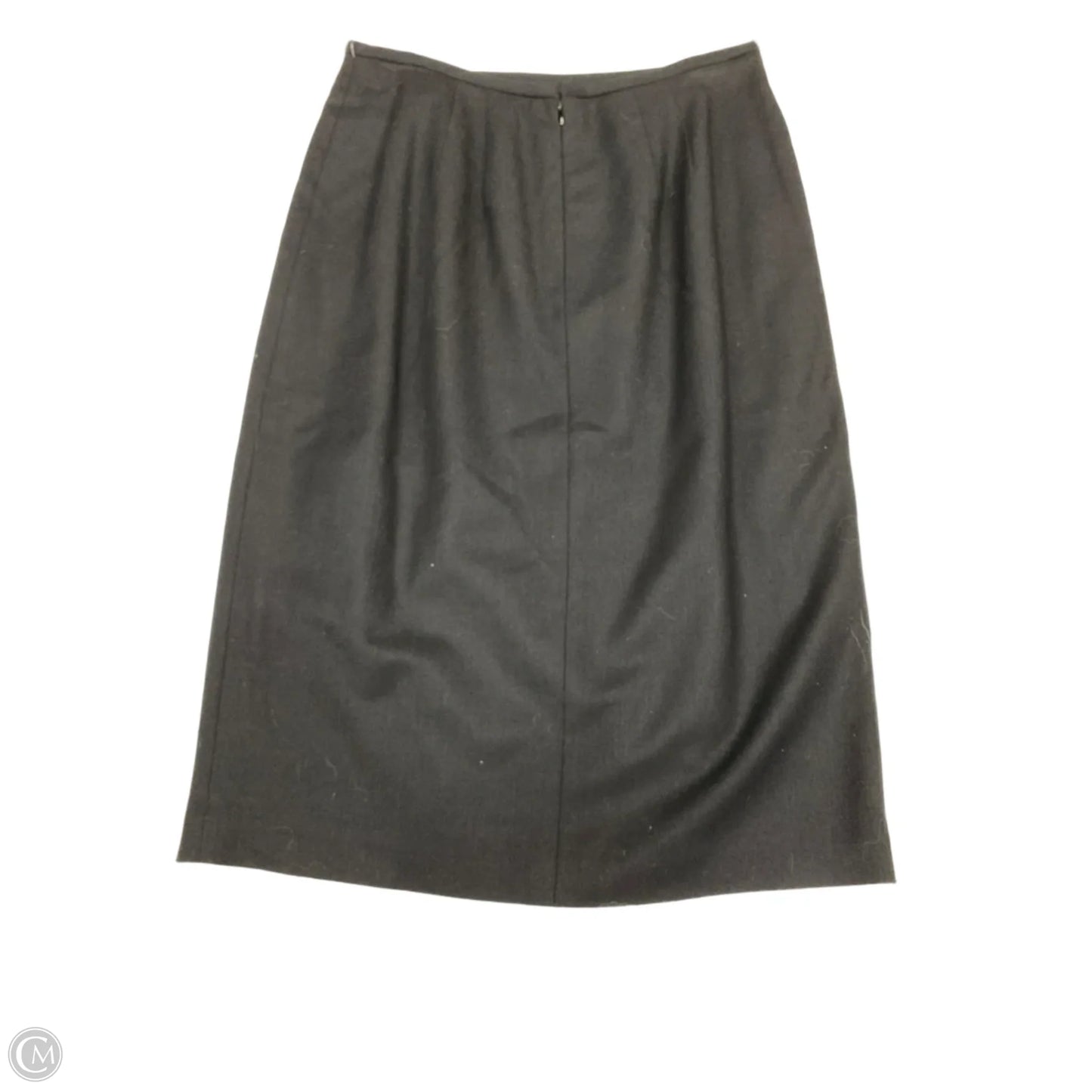 Skirt Midi By Valerie Stevens In Black, Size: 12