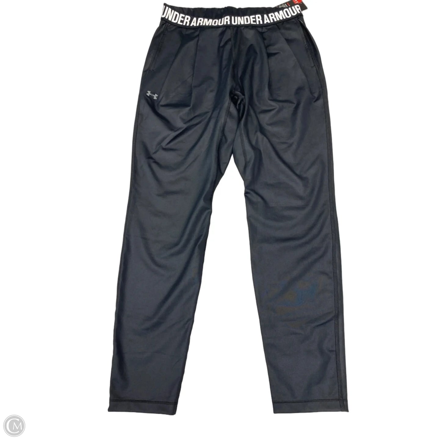 Athletic Leggings By Under Armour In Black & White, Size: Xs
