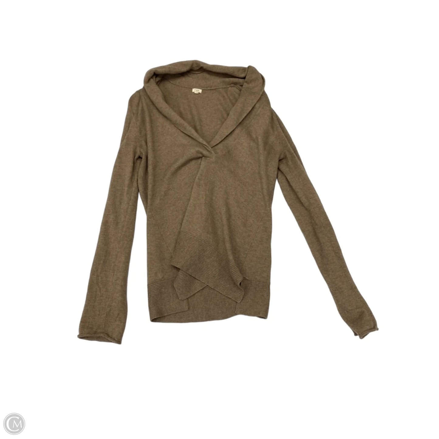 Top Long Sleeve By J. Crew In Brown, Size: M
