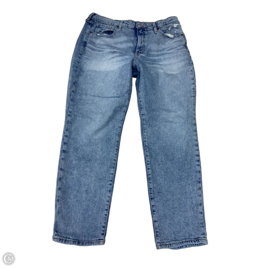 Jeans Straight By Old Navy In Blue Denim, Size: 16