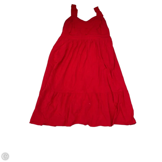 Dress Casual Maxi By Ava & Viv In Red, Size: Xxl