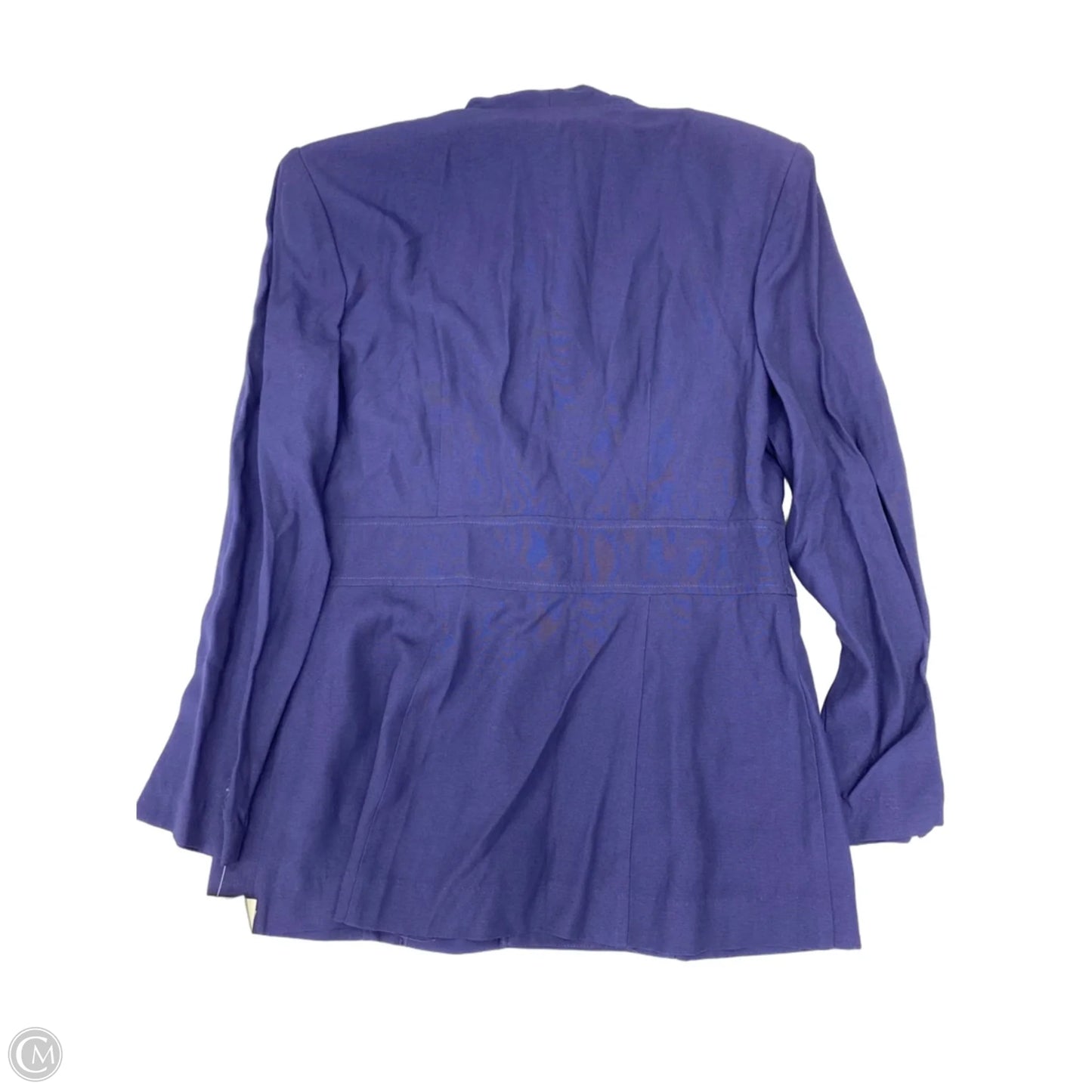 Blazer By Clothes Mentor In Navy, Size: M