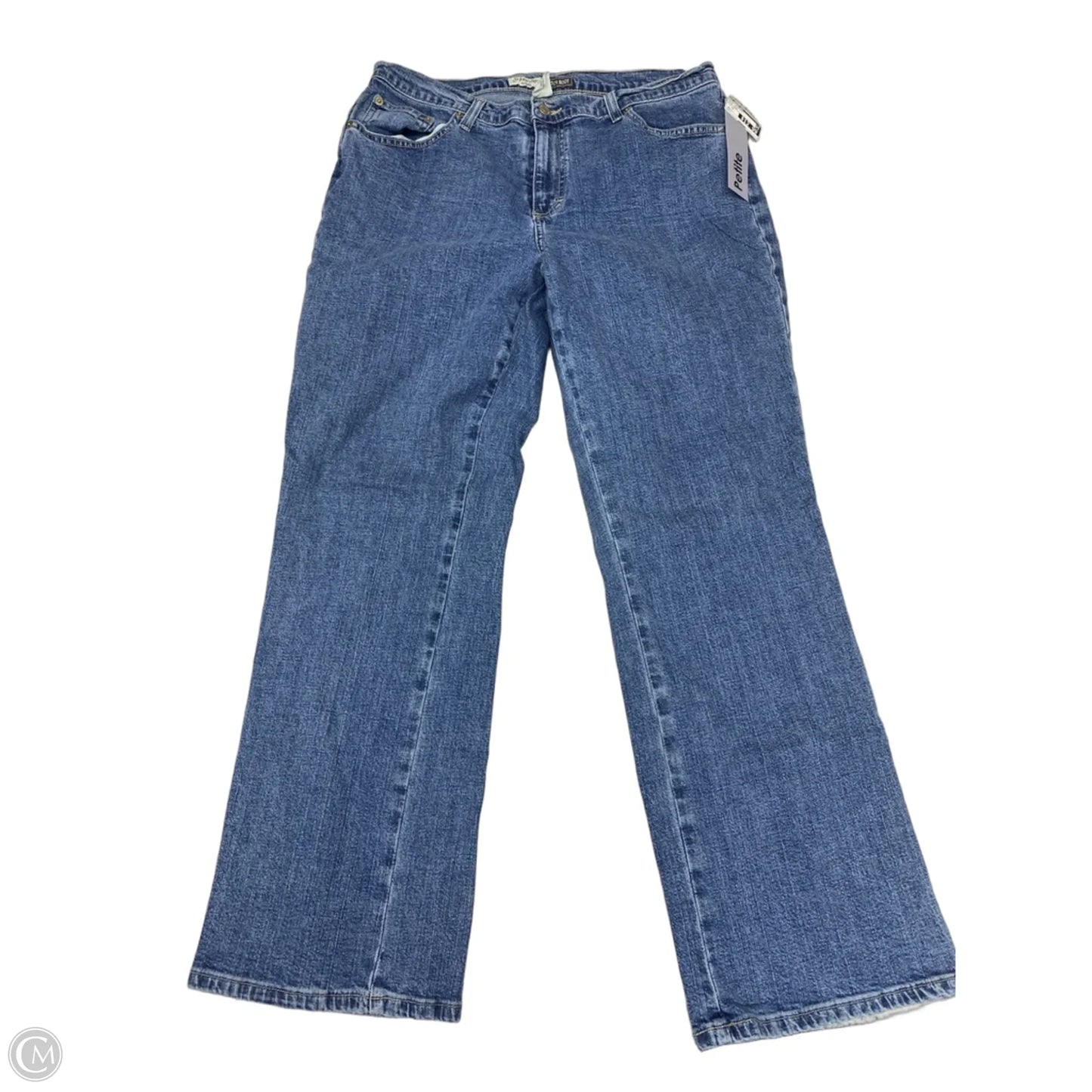 Jeans Straight By St Johns Bay In Blue Denim, Size: 16