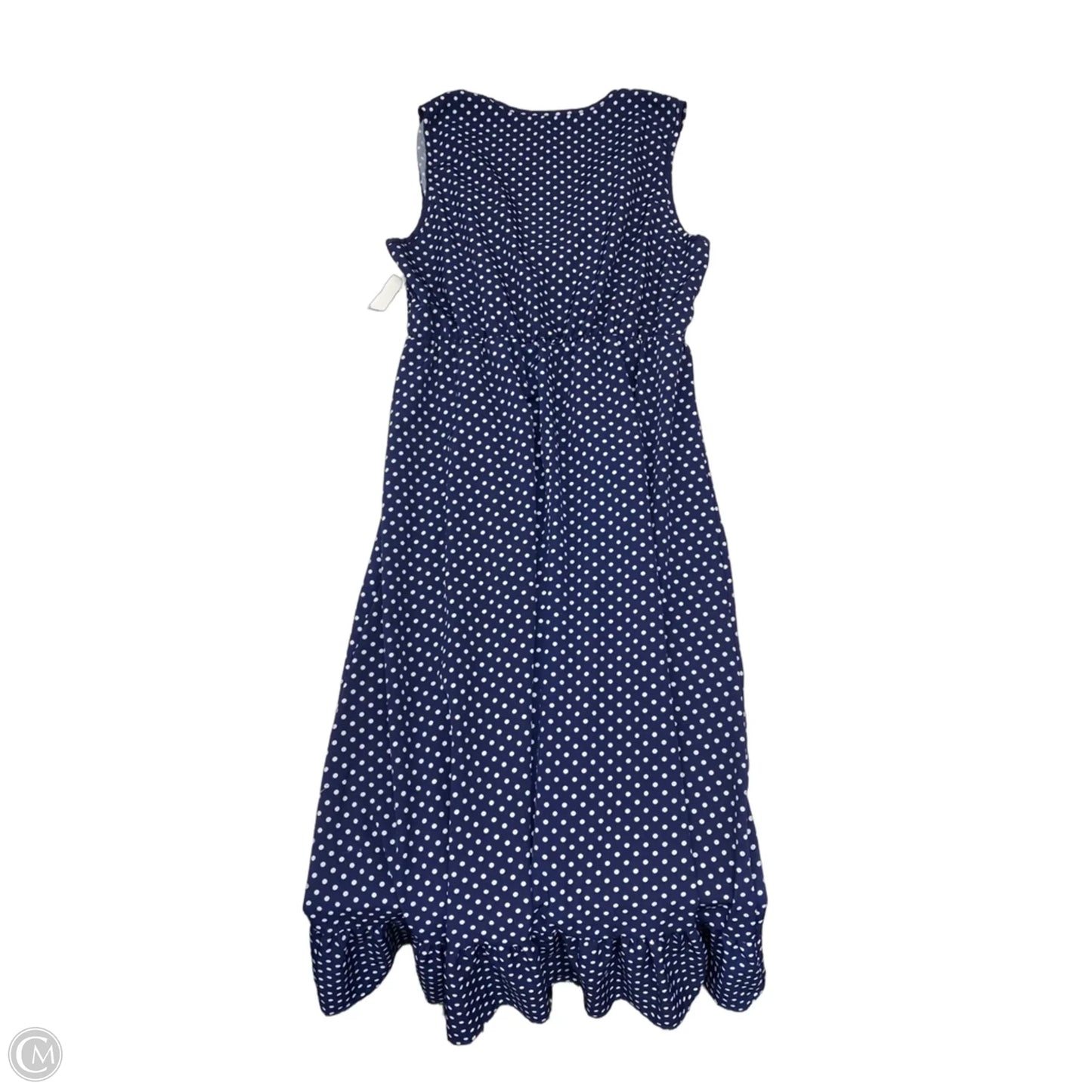 Dress Casual Maxi By Clothes Mentor In Polkadot Pattern, Size: 1x