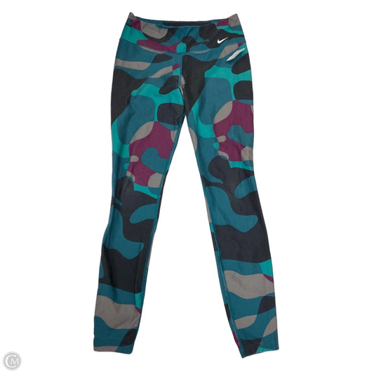 Athletic Leggings By Nike Apparel In Multi-colored, Size: M