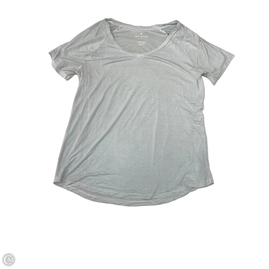 Top Short Sleeve Basic By American Eagle In Blue, Size: S