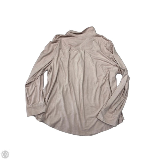 Top Long Sleeve By Chicos In Pink, Size: Xl